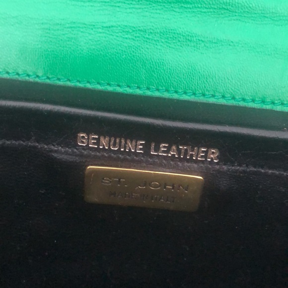 St. John Quilted Leather Handle Bag - Picture 4 of 6